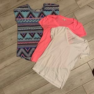 Casual Tshirt material tops; lot